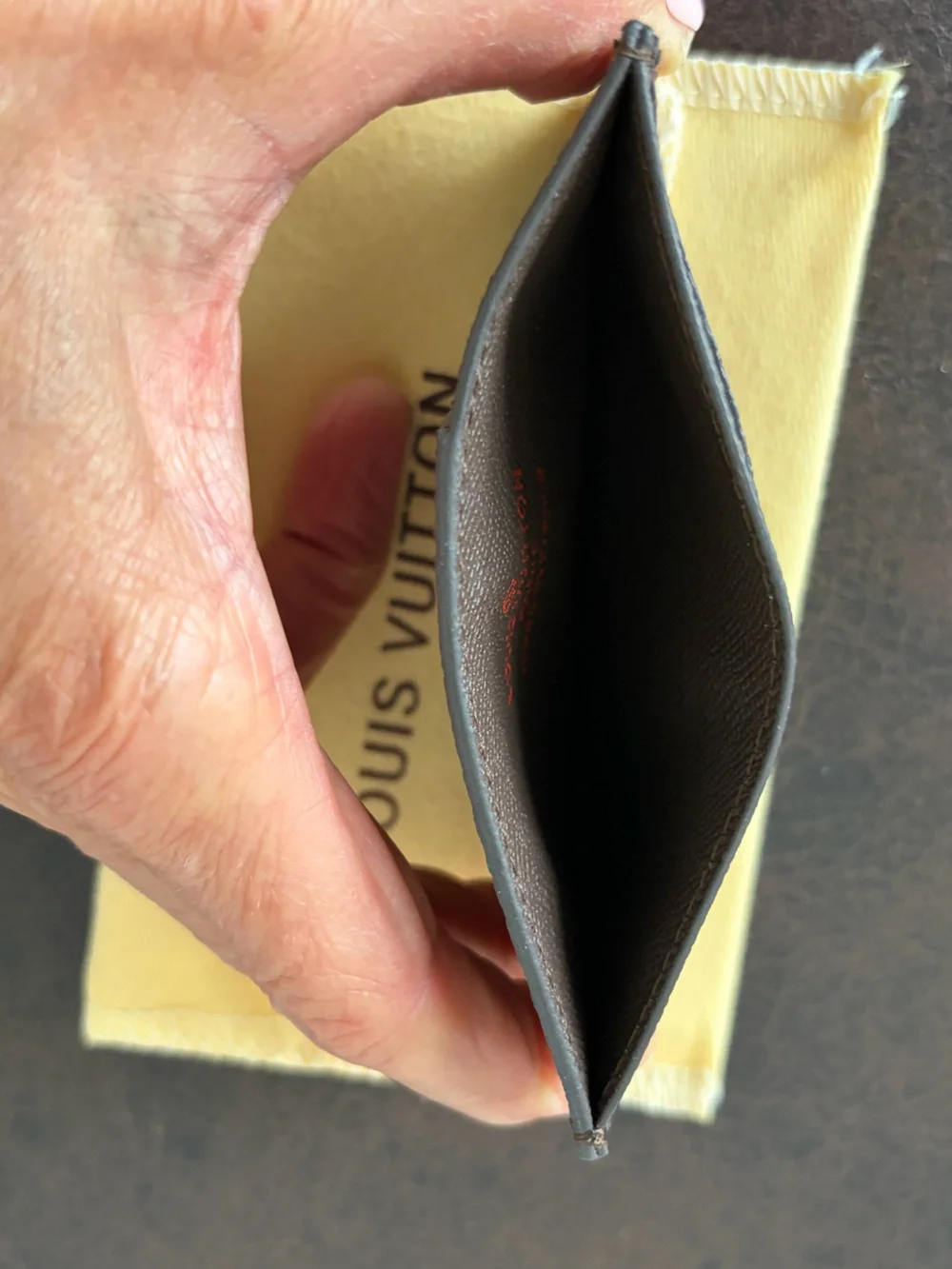 Monogram Canvas Card Holder New